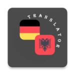 german-albanian translator android application logo